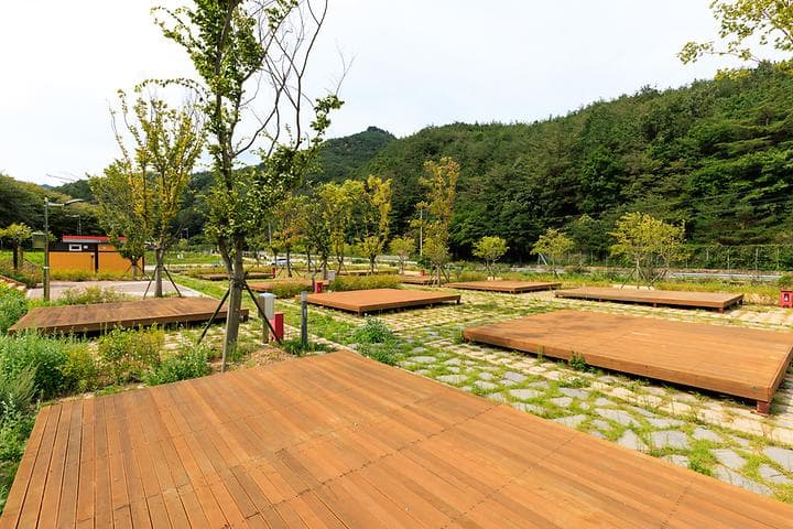 속리산 시어동 캠핑장