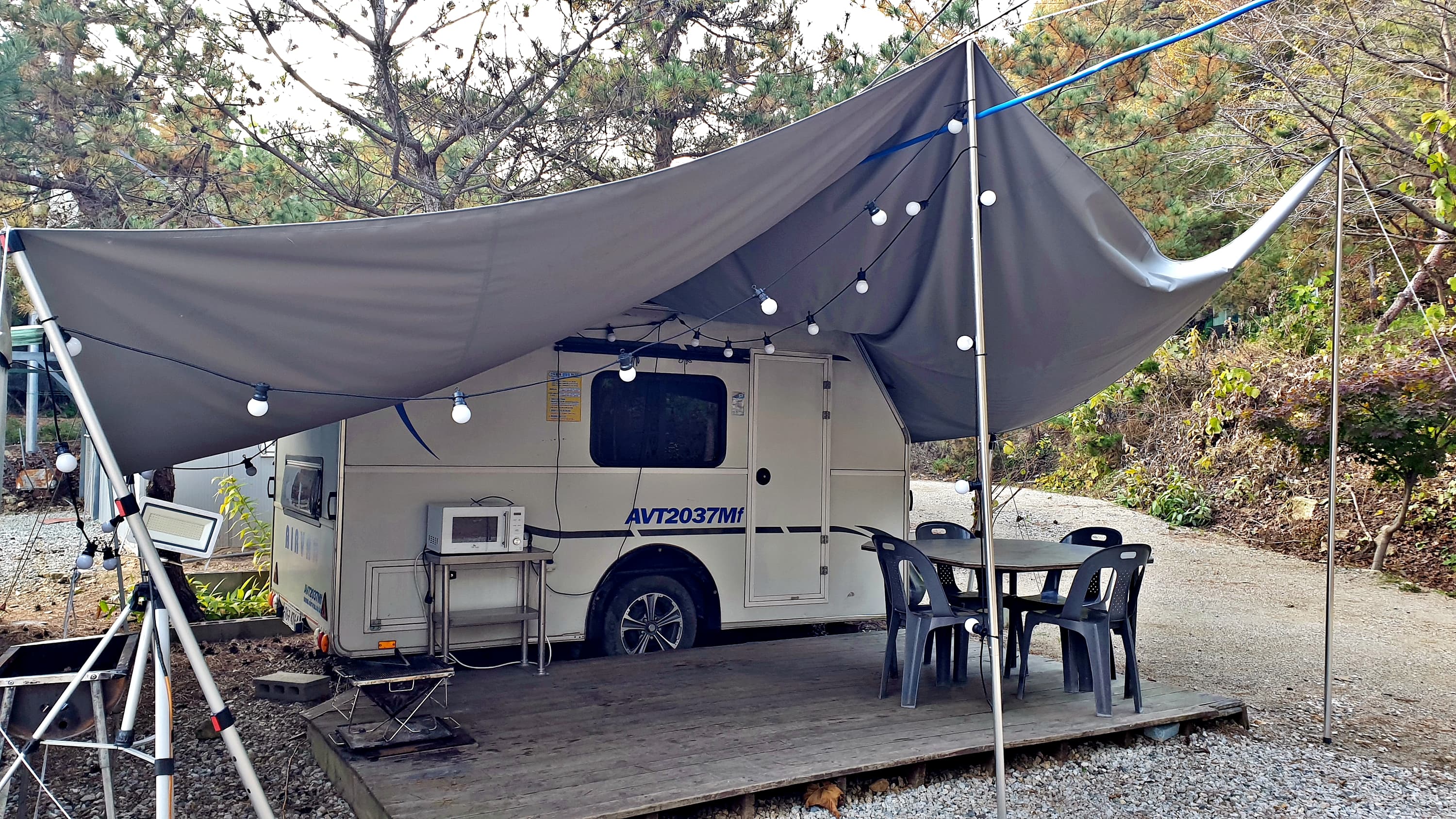 산우물 북 캠핑장