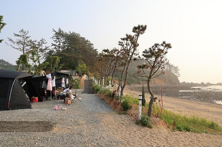 파도와노을캠핑장