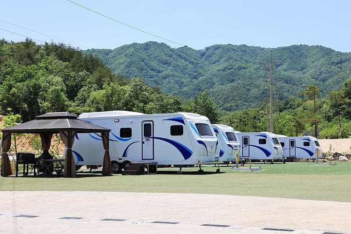 고성라벤더 캠핑장