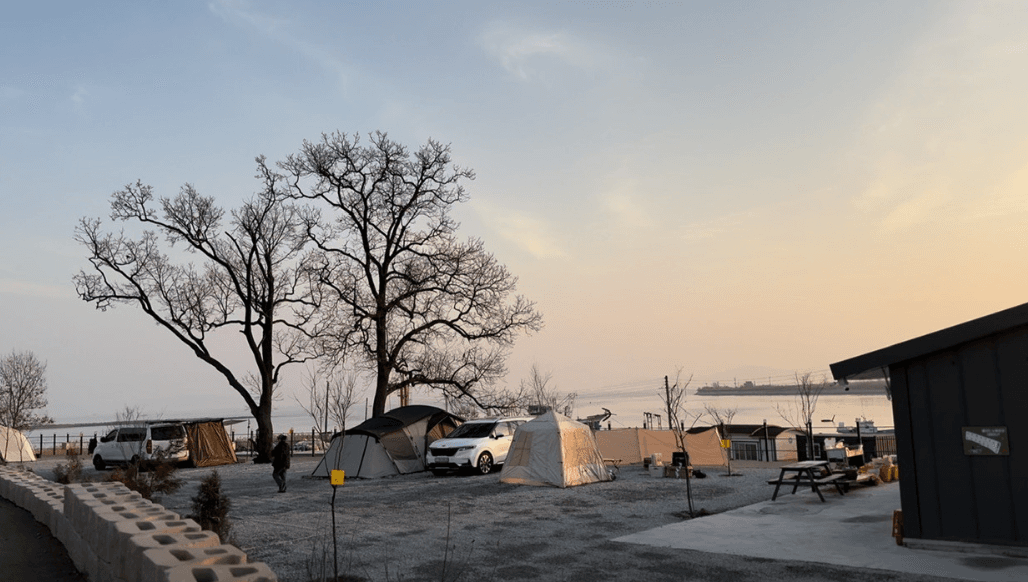 바다노을 캠핑장