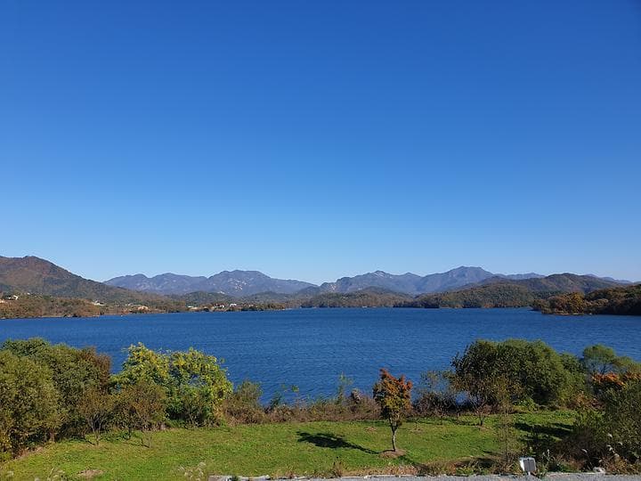 청풍호반 캠핑장