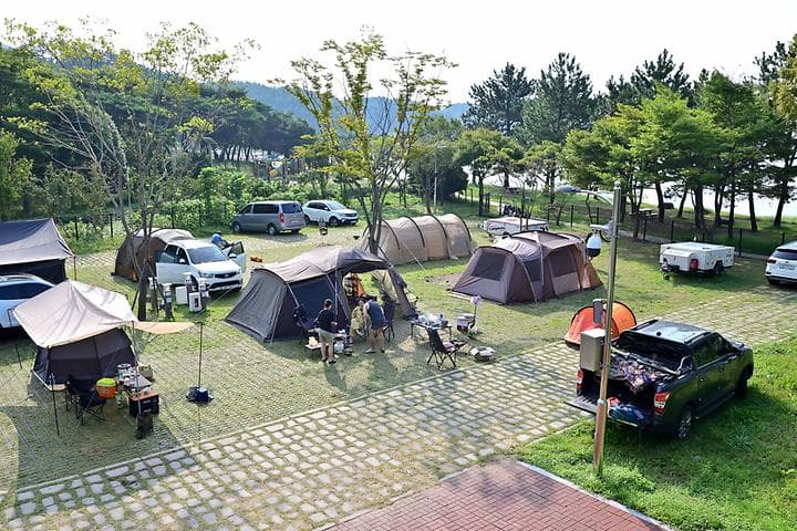 상족암오토캠핑장