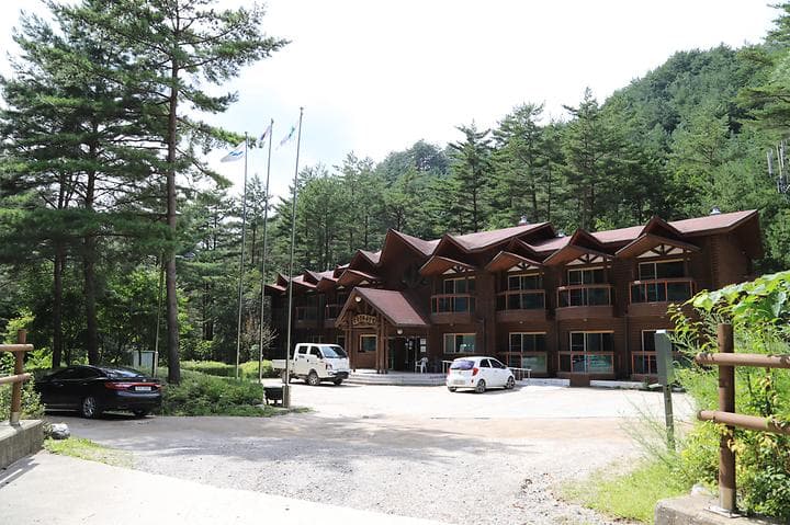 태백고원자연휴양림 야영장