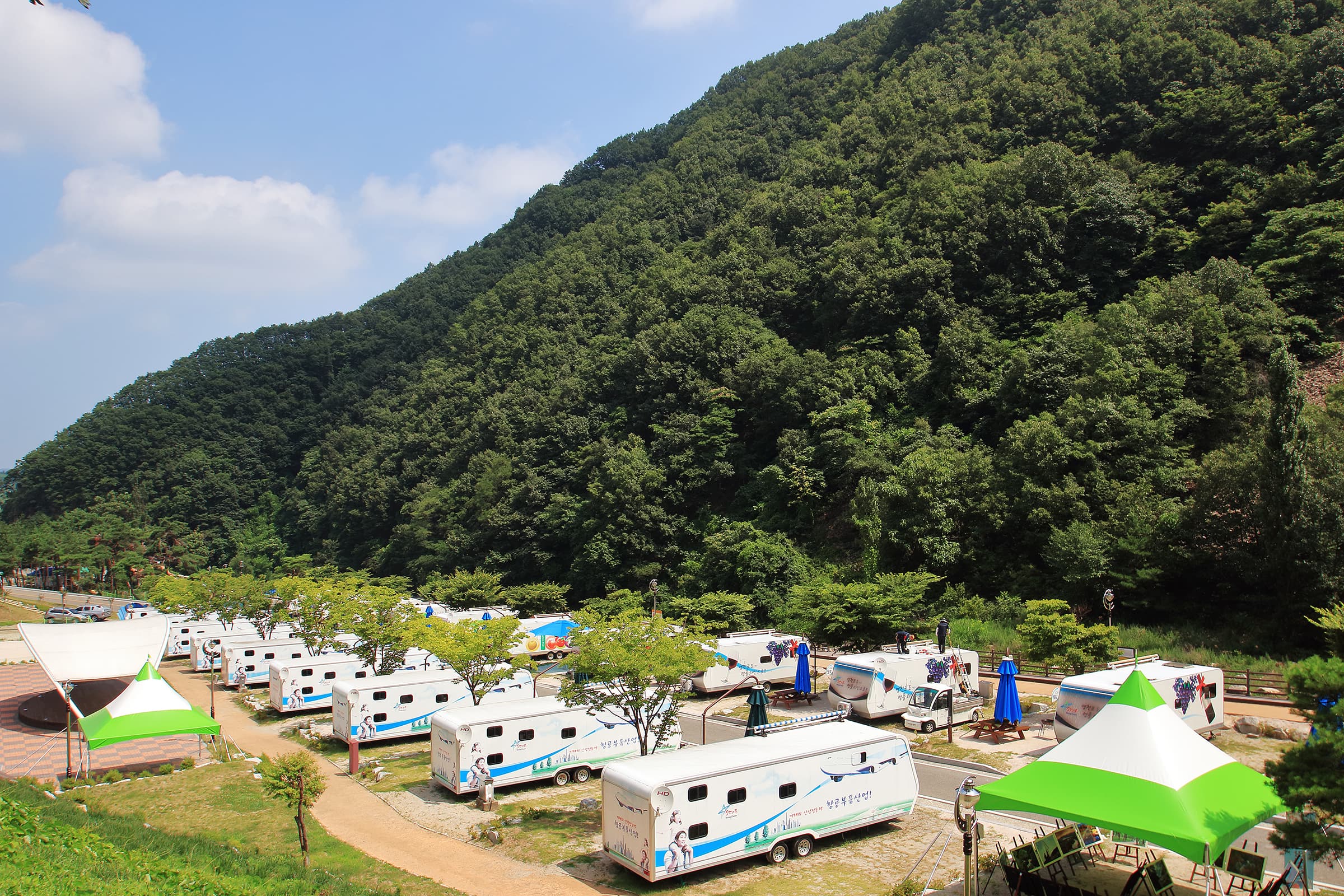 치산관광지 캠핑장 이미지 3