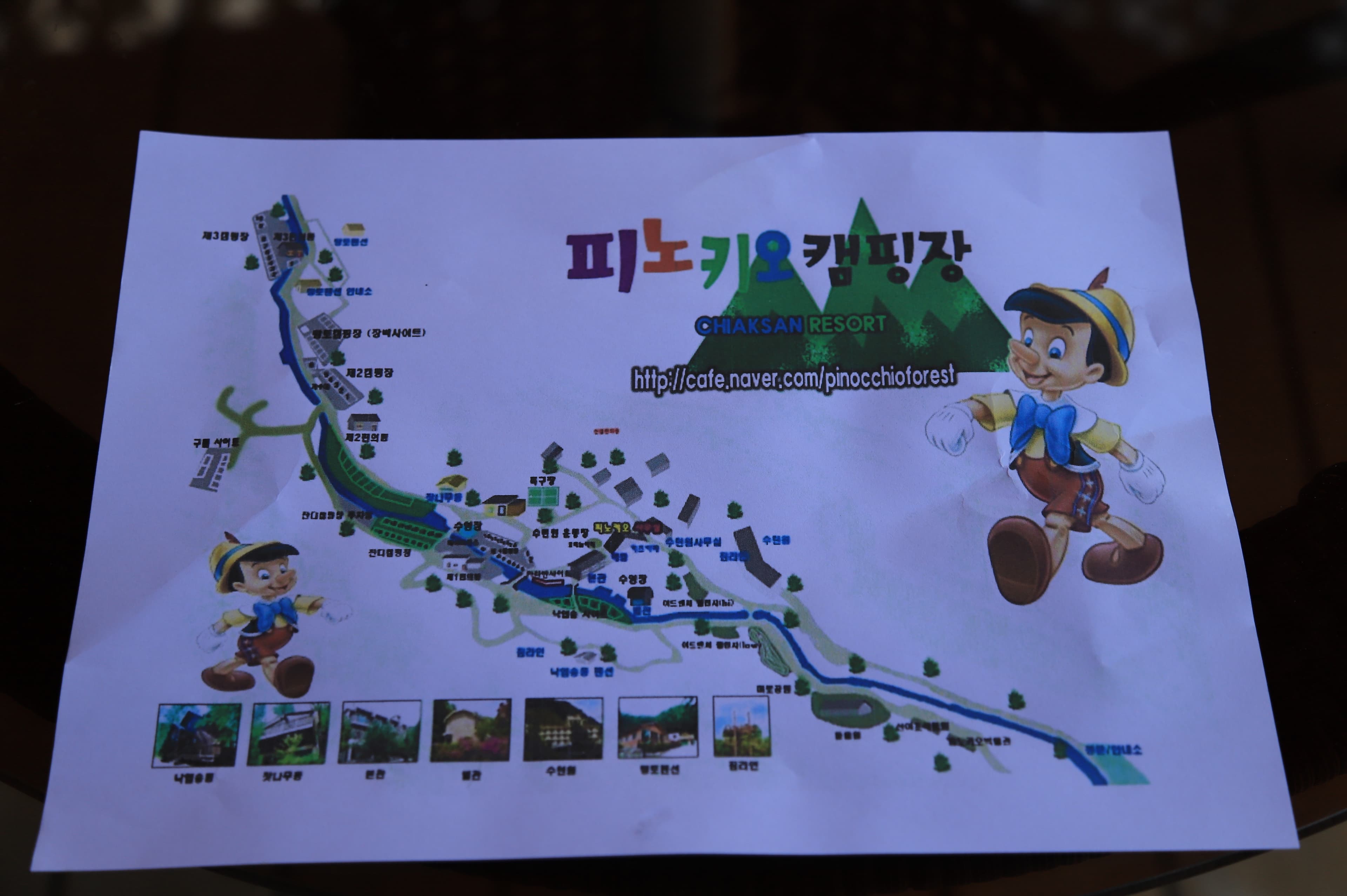 피노키오 자연휴양림 야영장