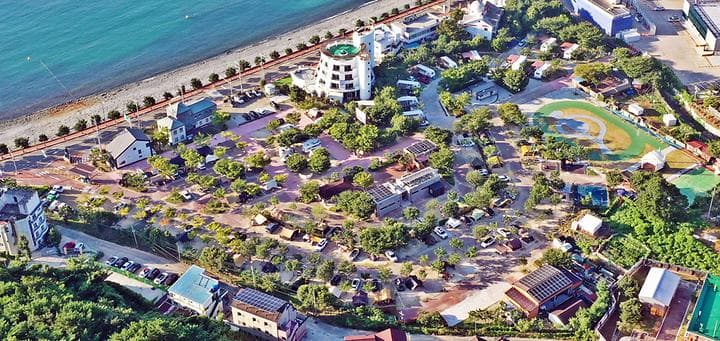 학동자동차 야영장