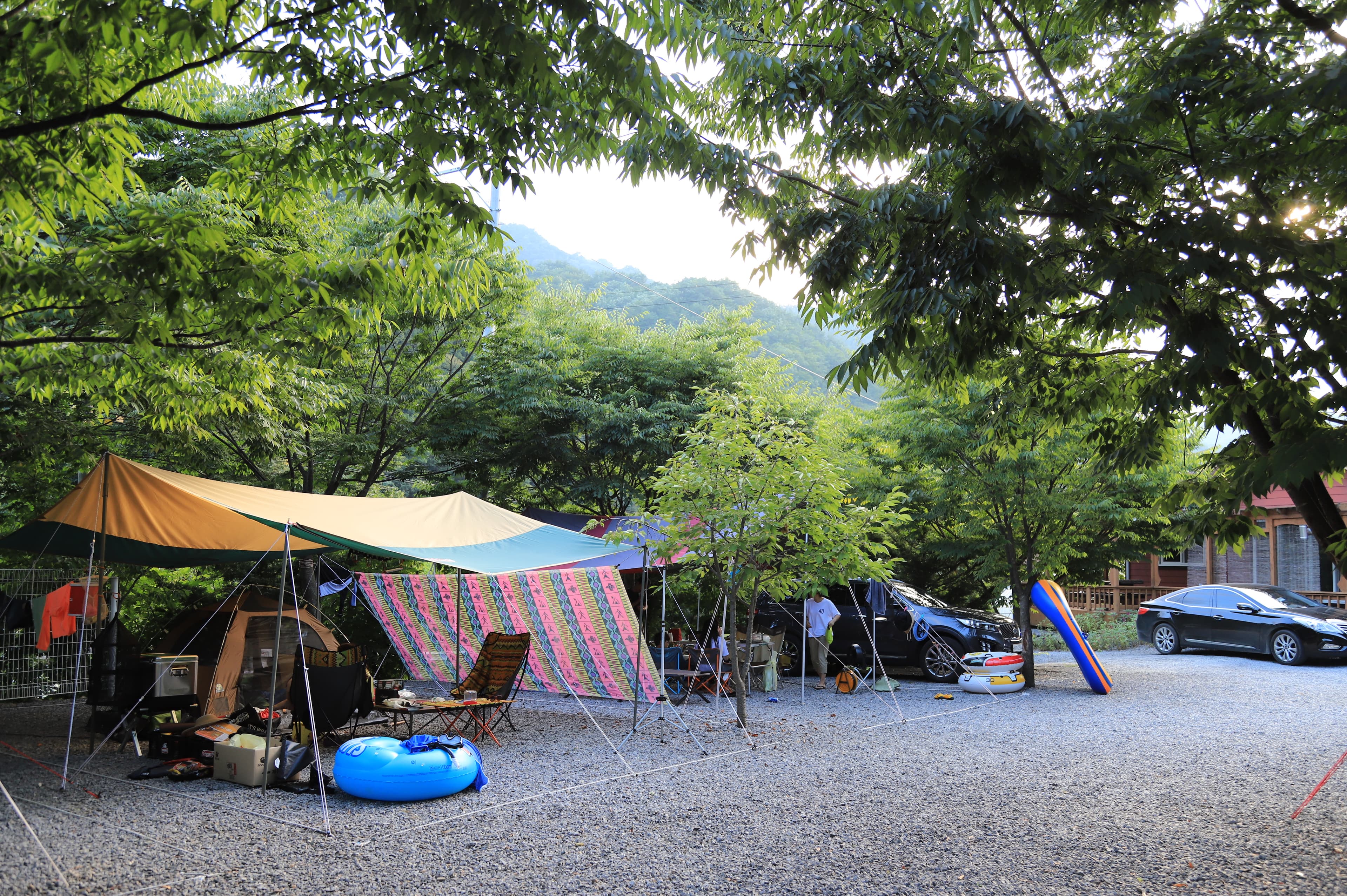 휴가를 부탁해 캠핑장