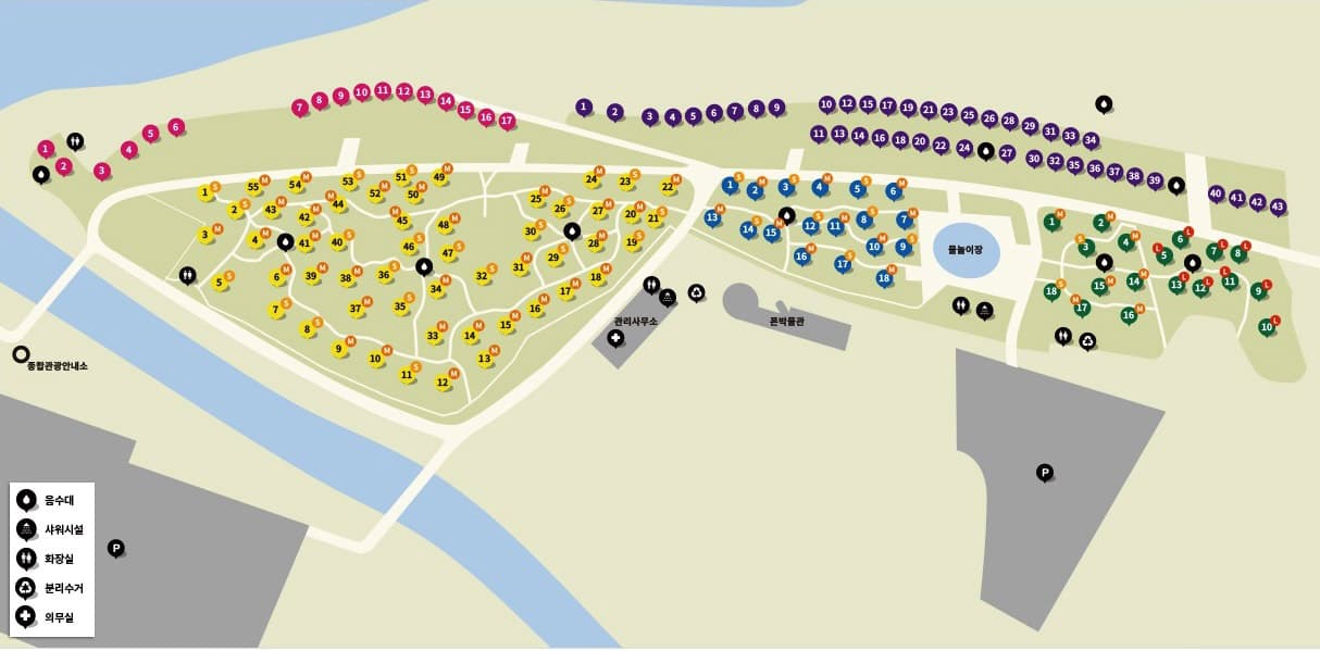 금은모래 캠핑장