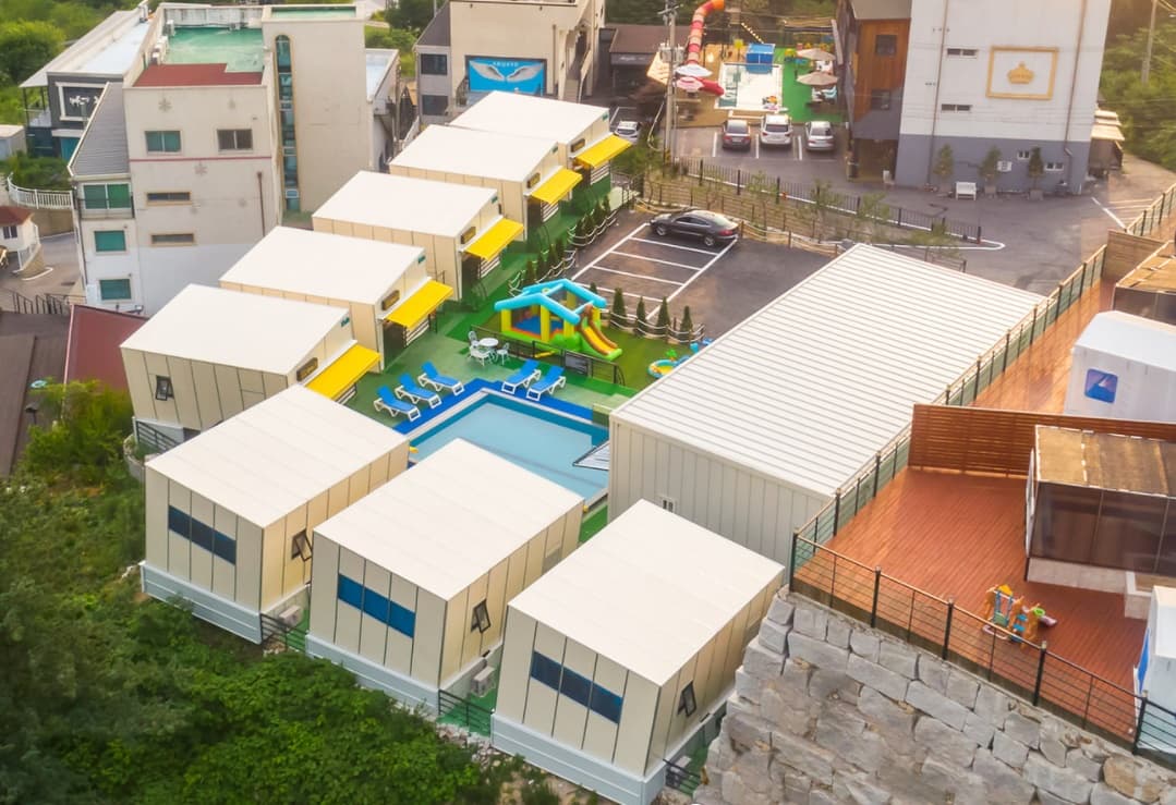 라무 키즈 글램핑