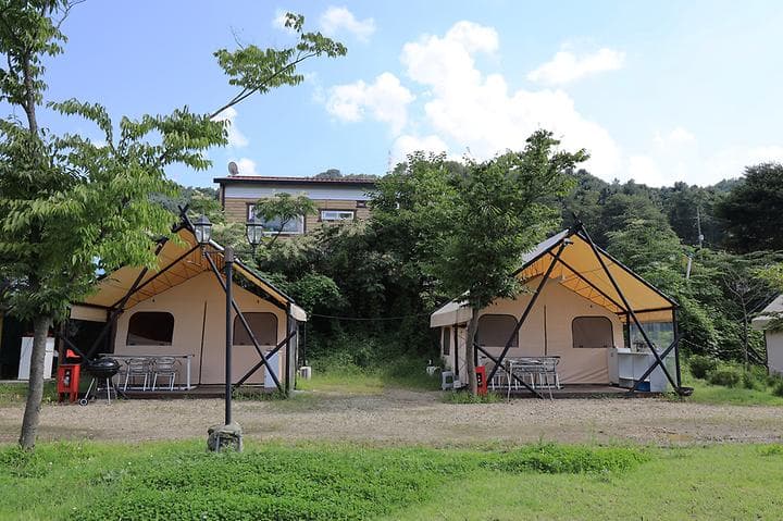 노산팔경 캠핑장