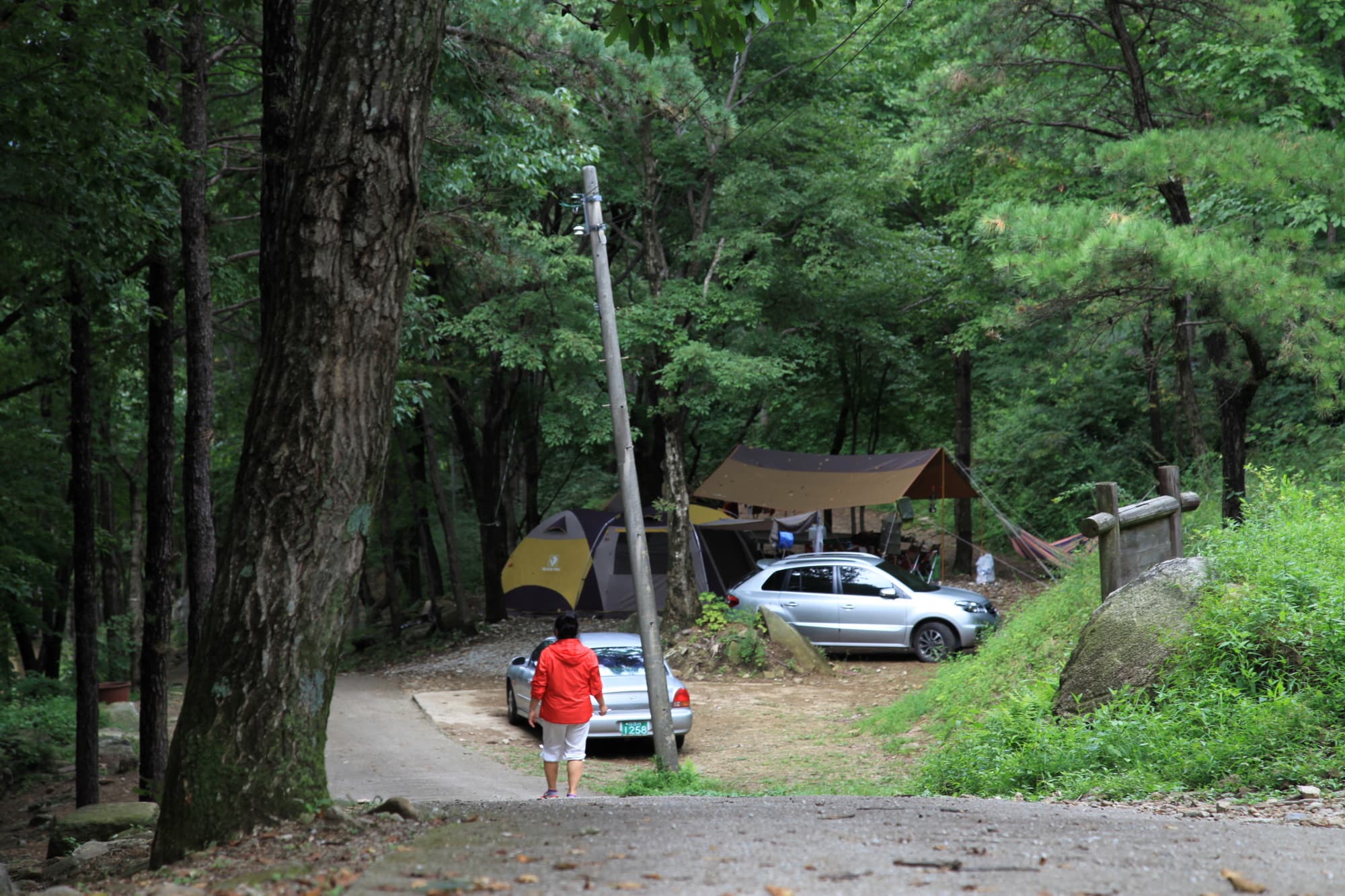 와룡자연휴양림 자동차야영장